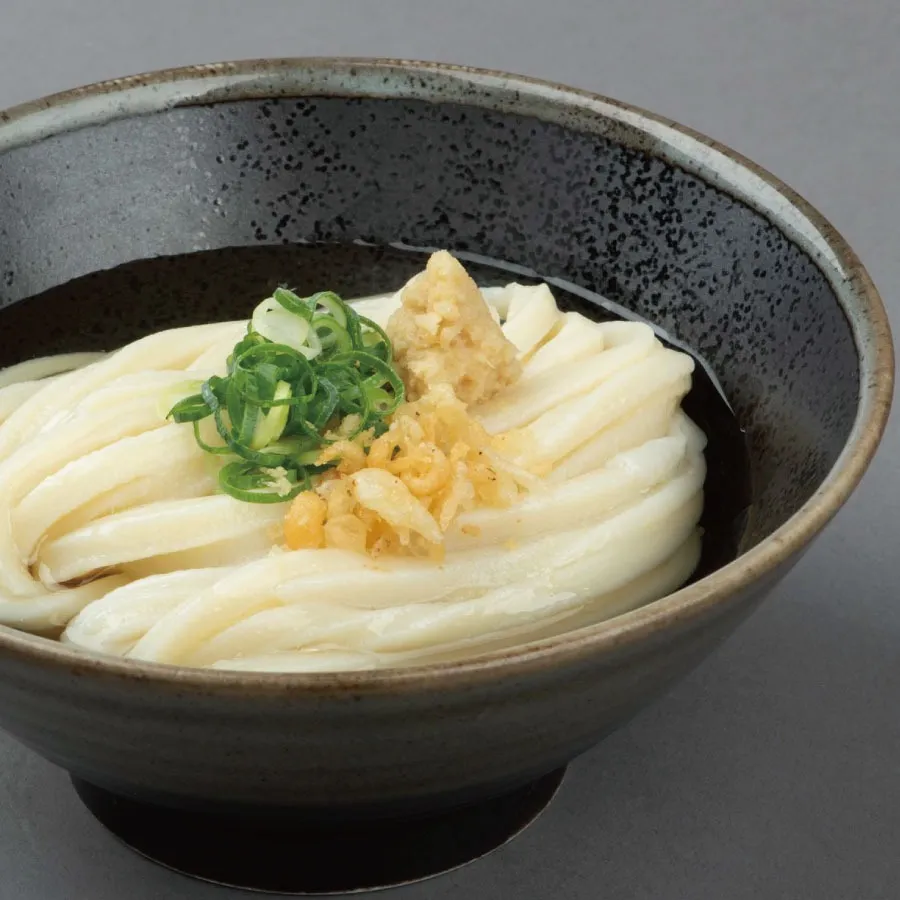 暑さMAX、今日も冷たいうどんをご用意。